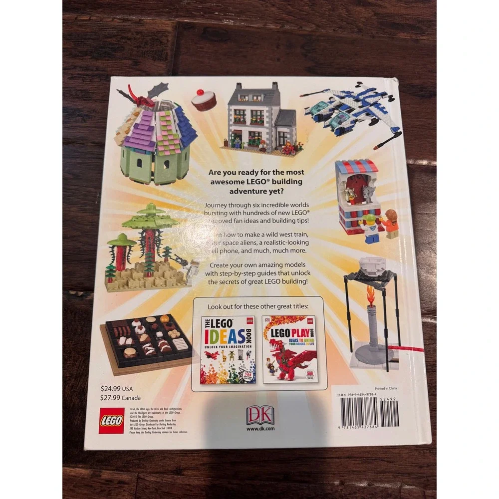 LEGO Awesome Ideas‎ Hardcover Book DK Publishing 2015 Building Guide Inspiration
